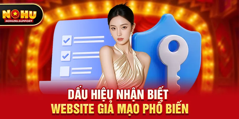 Dấu hiệu nhận biết website giả mạo phổ biến