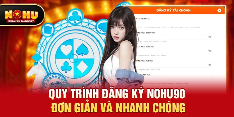 Quy trình Đăng ký nohu90 đơn giản và nhanh chóng